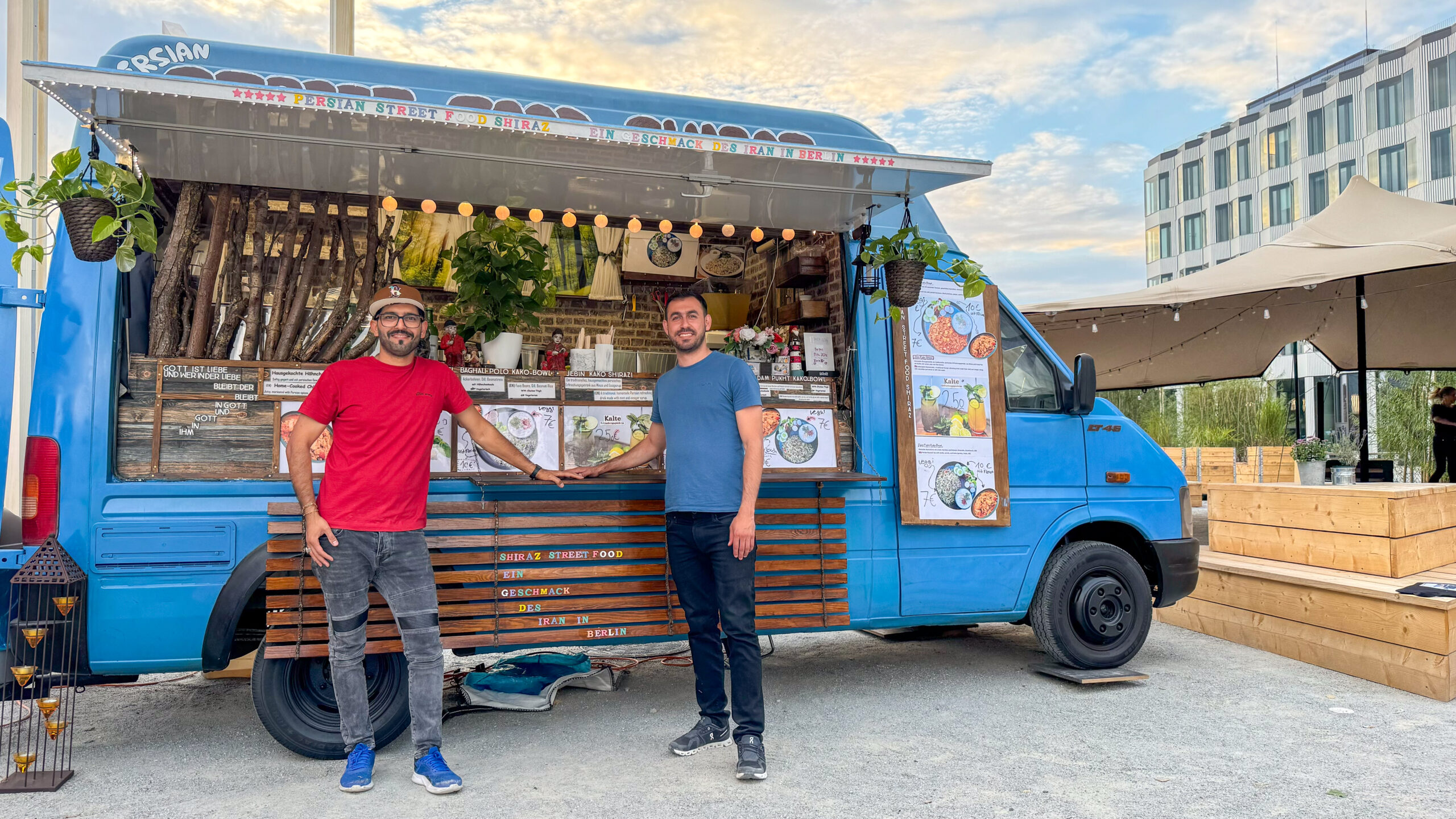 Foodtruck und Inhaber von Shiraz Street Food